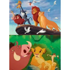 Disney Educa Puzzle 2 x 48 Piezas El Rey León - 18629> Puzzles