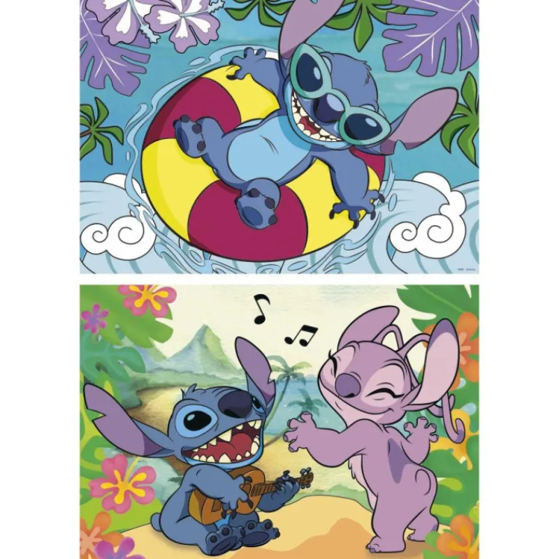 Disney Educa Puzzle 2 x 100 Piezas Stitch - 19998> Puzzles