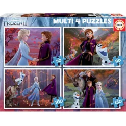 Disney Educa Puzzle Multi 50-80-100-150 Piezas Frozen 2 - 18640> Puzzles