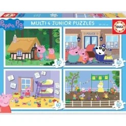 Peppa pig Educa Puzzle Multi 20-40-60-80 Piezas - 18645> Puzzles