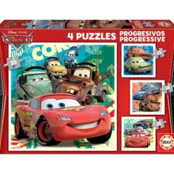 Otras marcas Educa Puzzle Progresivo 12-16-20-25 Piezas Cars 2 - 14942> Puzzles