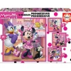 Disney Educa Puzzle Progresivo 12-16-20-25 Piezas Minnie Happy Helpers - 17630> Puzzles