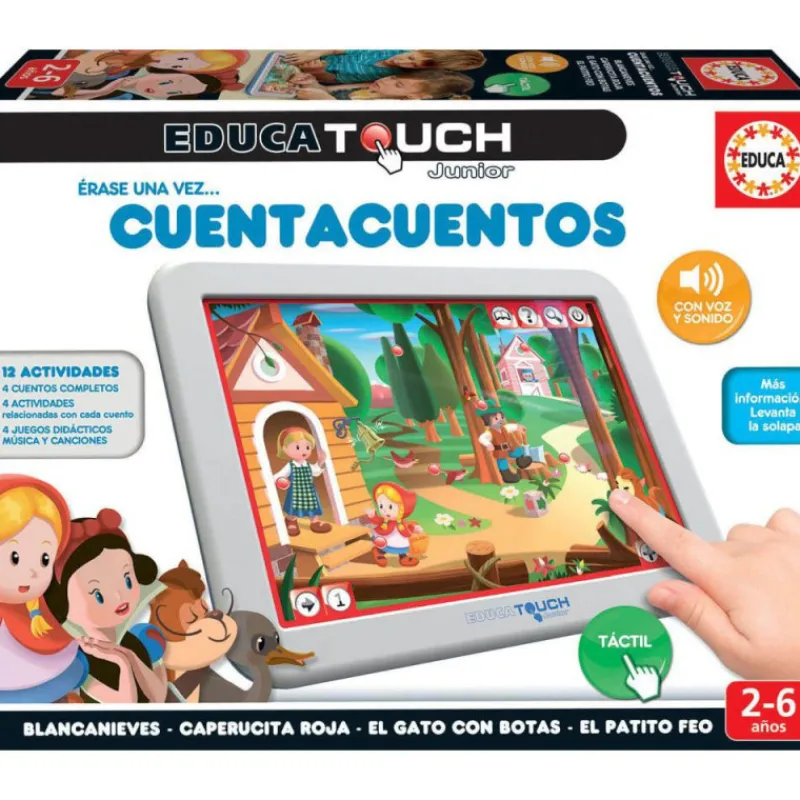 Otras marcas Educa Touch Junior Érase una Vez... Cuentacuentos Juego Educativo> Juegos De Mesa