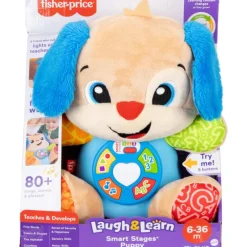 Fisher price Ríe y Aprende Smart Stages Puppy Perrito de Peluche> Primera Infancia