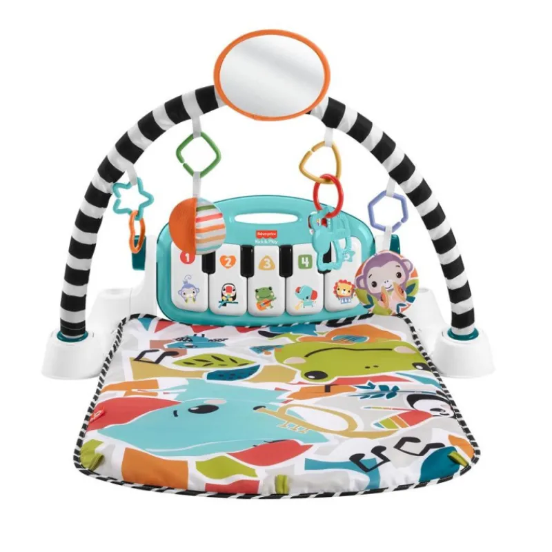 Fisher price Fisher-Price Kick Play Glow & Grow Alfombra con Piano> Primera Infancia