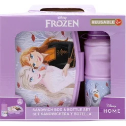 Frozen Autum Leaves Set Sandwichera y Botella> Vuelta Al Cole