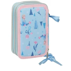 Frozen Ice Magic Plumier Triple 37 Piezas> Vuelta Al Cole