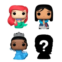 Funko Bitty Pop! Disney Princess 4 Figuras De Vinilo Serie 1 Varios Modelos> Fan Zone