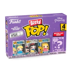 Funko Bitty Pop! Disney Princess 4 Figuras De Vinilo Serie 3 Varios Modelos> Fan Zone|Figuras Acción