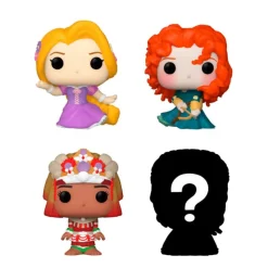 Funko Bitty Pop! Disney Princess 4 Figuras De Vinilo Serie 4 Varios Modelos> Fan Zone|Figuras Acción