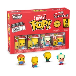 Funko Bitty Pop! Los Simpsons Bart Simpsons Pack 4 Figuras de Vinilo Varios Modelos> Fan Zone|Figuras Acción