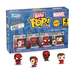Funko Bitty Pop! Marvel Pack 4 Figuras de Vinilo Parker Split> Fan Zone|Figuras Acción