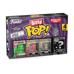 Disney Funko Bitty Pop! Pesadilla Antes De Navidad Pack 4 Figuras De Vinilo Serie 1> Fan Zone|Figuras Acción