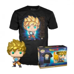 Funko Pop! & Tee Animation Dragon Ball Z Pack Figura Goku y Camiseta Talla XL> Fan Zone|Figuras Acción