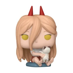 Funko Pop! Animation Chainsaw Man Figura de Vinilo Power con Meowy Edición Especial> Fan Zone|Figuras Acción