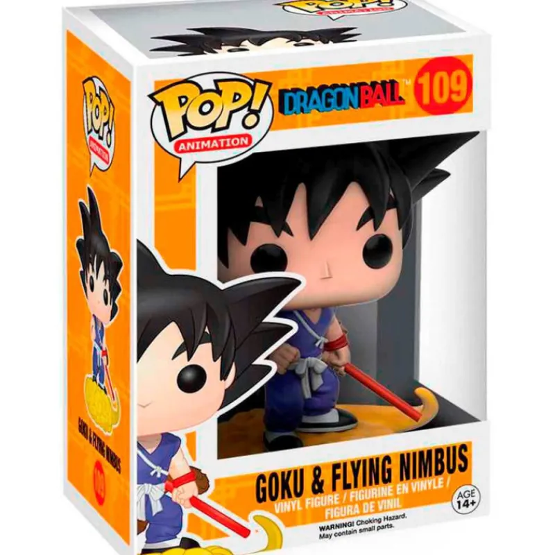 Funko Pop! Animation Dragon Ball Figura de Vinilo Goku y Nube> Fan Zone|Figuras Acción