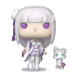 Funko Pop! Animation Re: Zero Figura de Vinilo Emilia con Puck> Fan Zone|Figuras Acción