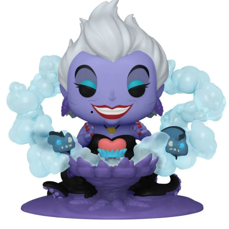 La sirenita Funko Pop! Deluxe Disney Villains Figura de Vinilo Ursula en el Trono> Fan Zone|Figuras Acción