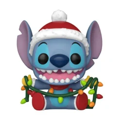 Funko Pop! Disney Lilo & Stitch Figura de Vinilo Stitch con Luces de Navidad> Fan Zone|Figuras Acción