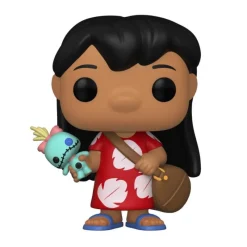 Funko Pop! Disney Lilo y Stitch Figura de Vinilo Lilo con Scrump> Fan Zone|Figuras Acción