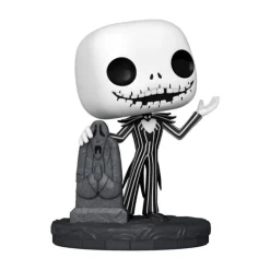 Disney Funko Pop! Pesadiila Antes de Navidad Figura de Vinilo Jack Skellington en Tumba 30 Aniversario> Fan Zone|Figuras Acción