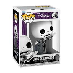 Disney Funko Pop! Pesadiila Antes de Navidad Figura de Vinilo Jack Skellington en Tumba 30 Aniversario> Fan Zone|Figuras Acción