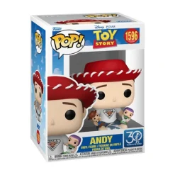 Disney Funko Pop! Pixar Toy Story Figura de Vinilo Andy 30 Aniversario> Fan Zone|Figuras Acción
