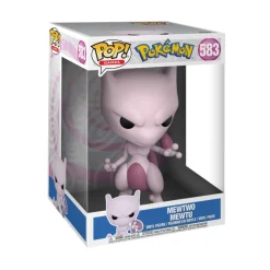 Pokemon Funko Pop! Games Pokémon Figura de Vinilo Mewtwo Mewtu Jumbo> Fan Zone|Figuras Acción