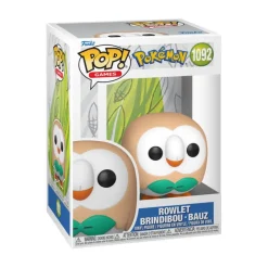 Funko Pop! Games Pokémon Figura de Vinilo Rowlet Brindibou Bauz> Figuras Acción