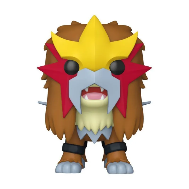 Funko Pop! Games Pokémon Figura de Vinilo Entei Jumbo 25 cm Edición Limitada> Fan Zone|Figuras Acción