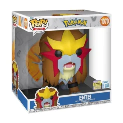 Funko Pop! Games Pokémon Figura de Vinilo Entei Jumbo 25 cm Edición Limitada> Fan Zone|Figuras Acción