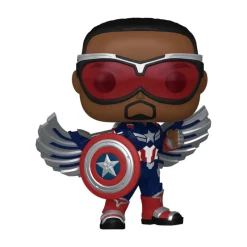 Funko Pop! Marvel Capitán América Brave New World Figura de Vinilo Capitán América> Fan Zone|Figuras Acción