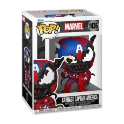 Funko Pop! marvel Figura de Vinilo Carnage Captain America> Fan Zone|Figuras Acción