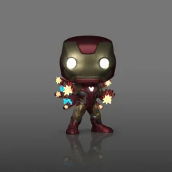 Funko Pop! Marvel The Infinity Saga Figura de Vinilo Iron Man Brilla en la Oscuridad><noscript><img width=