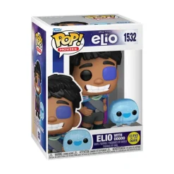 Disney Funko Pop! Movies Pixar Elio Figura de Vinilo Elio con 00000 Brilla en las Oscuridad> Fan Zone|Figuras Acción