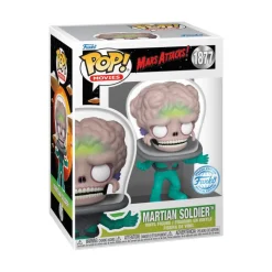 Funko Pop! Movies Mars Attacks Figura de Vinilo Martian Soldier Edición Especial> Fan Zone