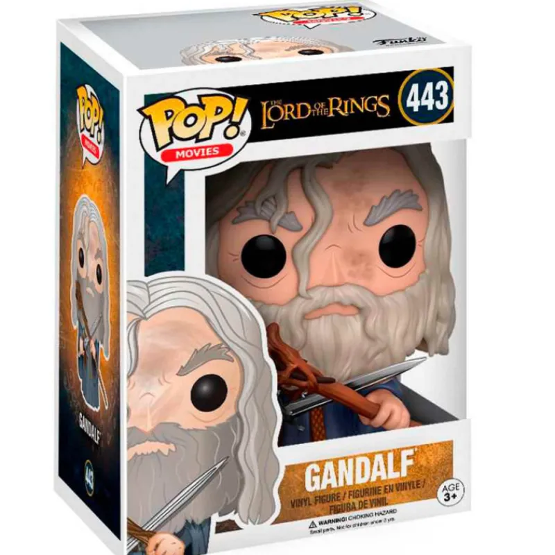 Funko Pop! Movies Señor de los Anillos Figura de Vinilo Gandalf> Fan Zone|Figuras Acción