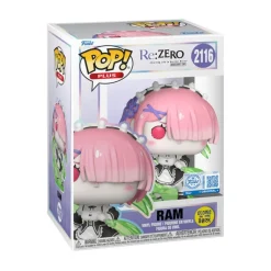 Funko Pop! Plus Re:Zero Figura de Vinilo Ram Brilla en la Oscuridad> Fan Zone|Figuras Acción