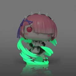 Funko Pop! Plus Re:Zero Figura de Vinilo Ram Brilla en la Oscuridad><noscript><img width=