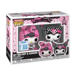 Funko Pop Pocket My Melody y Kuromi 50 Aniversario Pack 2 Figuras de Vinilo My Melody & Kuromi> Figuras Acción