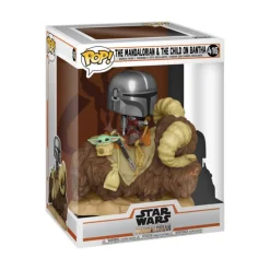 Star wars Funko Pop! Mandalorian Figura de Vinilo The Mandalorian y The Child en Bantha> Fan Zone|Figuras Acción