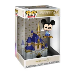 Disney Funko Pop! Town Walt World 50 Aniversario Figura de Vinilo Castillo de Cenicienta y Mickey Mouse> Fan Zone|Figuras Acción
