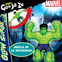 Goo jit zu Figura Marvel Glow Surge Hulk><noscript><img width=
