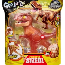 Goo jit zu Heroes Jurassic World Figura Supagoo T-Rex> Figuras Acción
