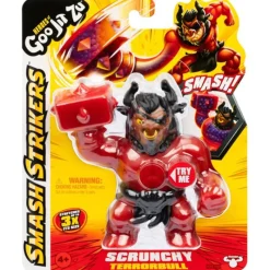 Goo jit zu Heroes Smash Strikers Figura Scrunchy Terrorbull> Figuras Acción