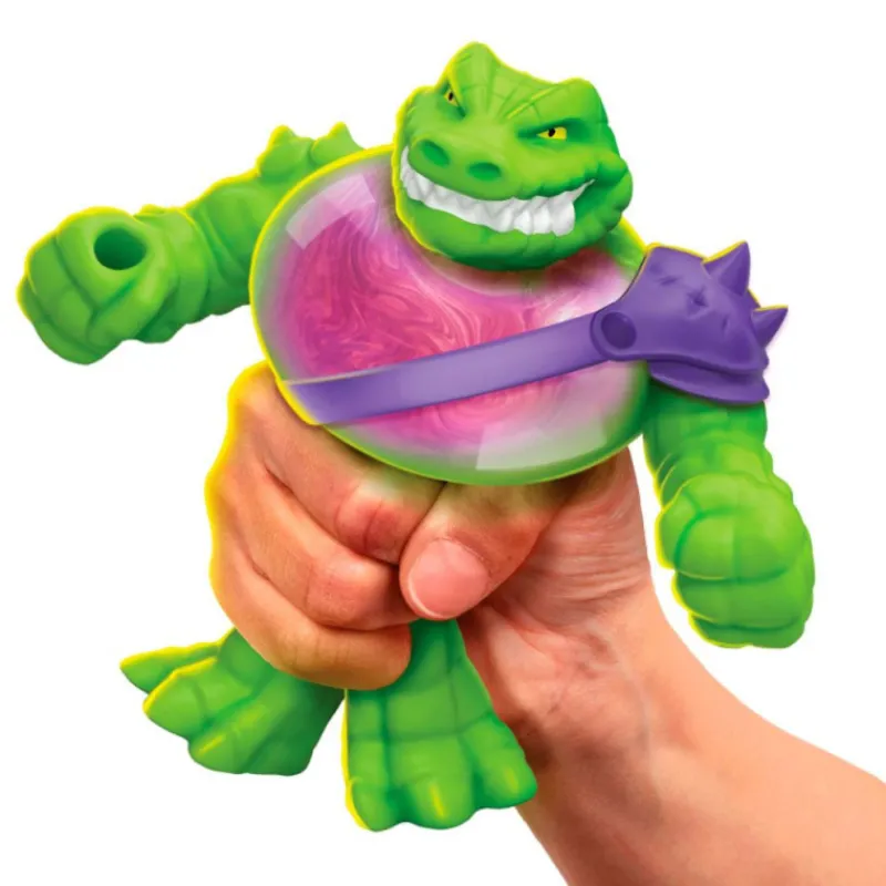 Goo jit zu Heroes Strech Strikers Figura Gooey Rock Jaw> Figuras Acción