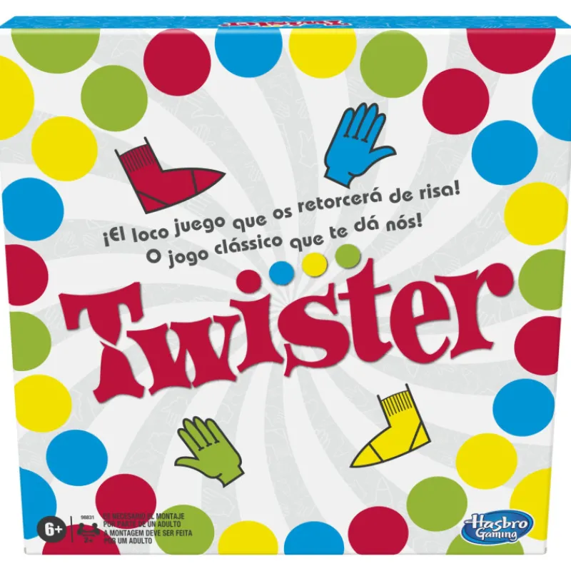 Hasbro gaming Juego Twister> Juegos De Mesa