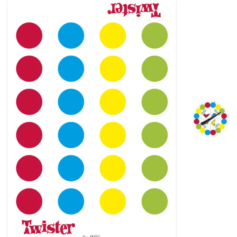 Hasbro gaming Juego Twister> Juegos De Mesa