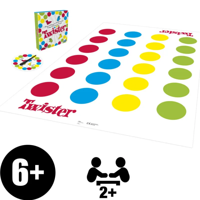 Hasbro gaming Juego Twister> Juegos De Mesa