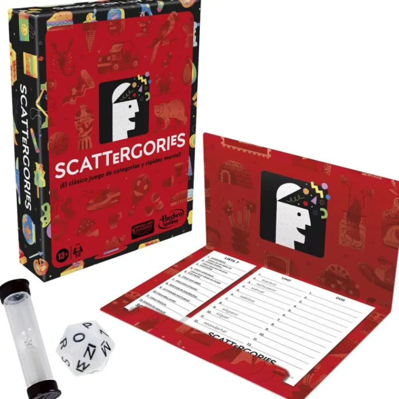 Hasbro gaming Scattergories Juego de Mesa> Fan Zone|Juegos De Mesa